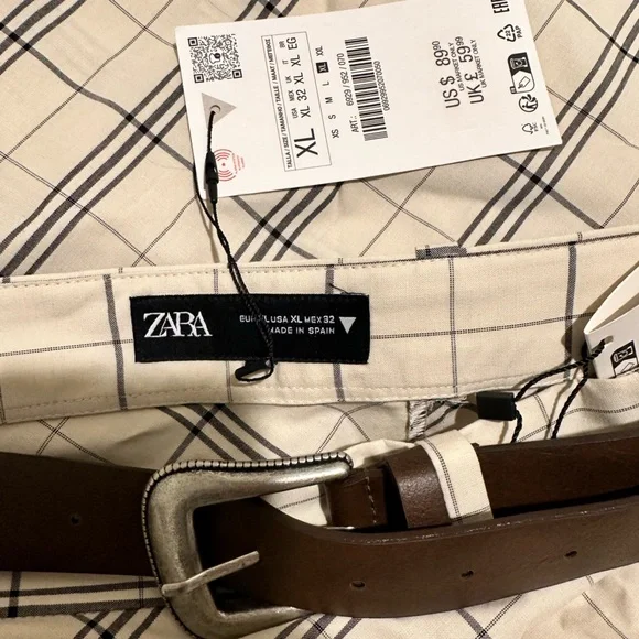 Zara skirt with belt - Picture 3 of 5